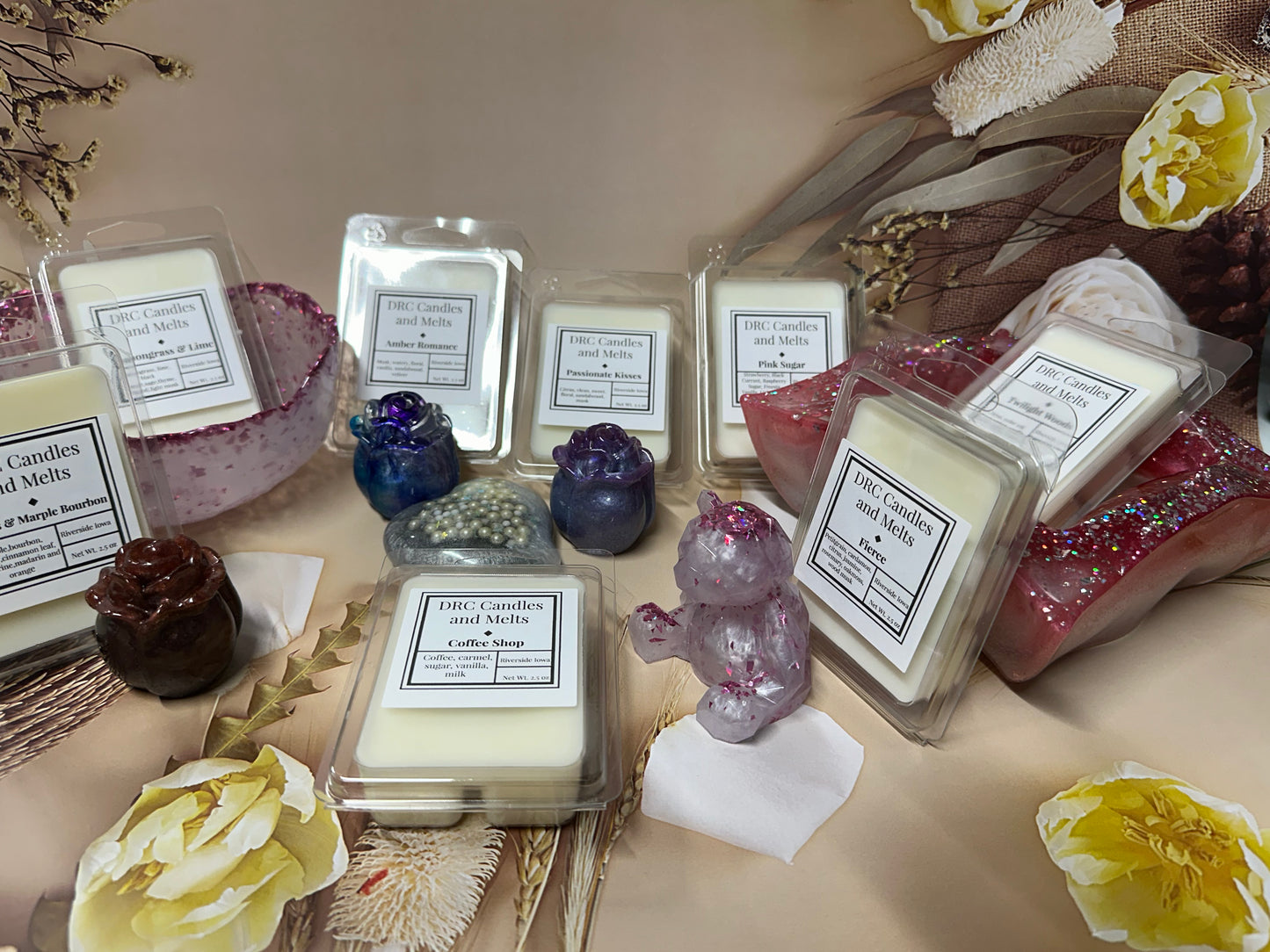 Candle Melts made of Soy with high quality fragrance's