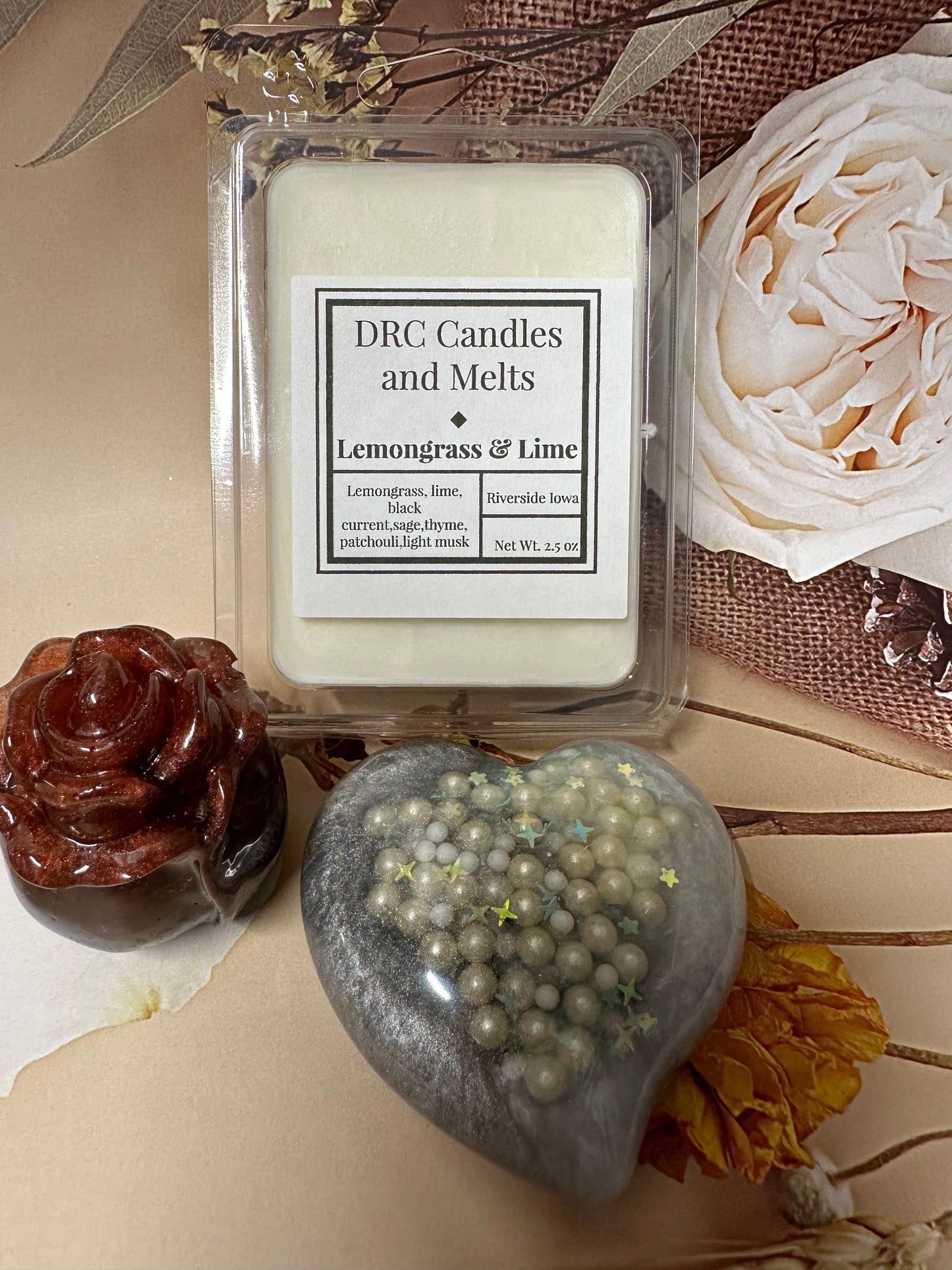 Candle Melts made of Soy with high quality fragrance's