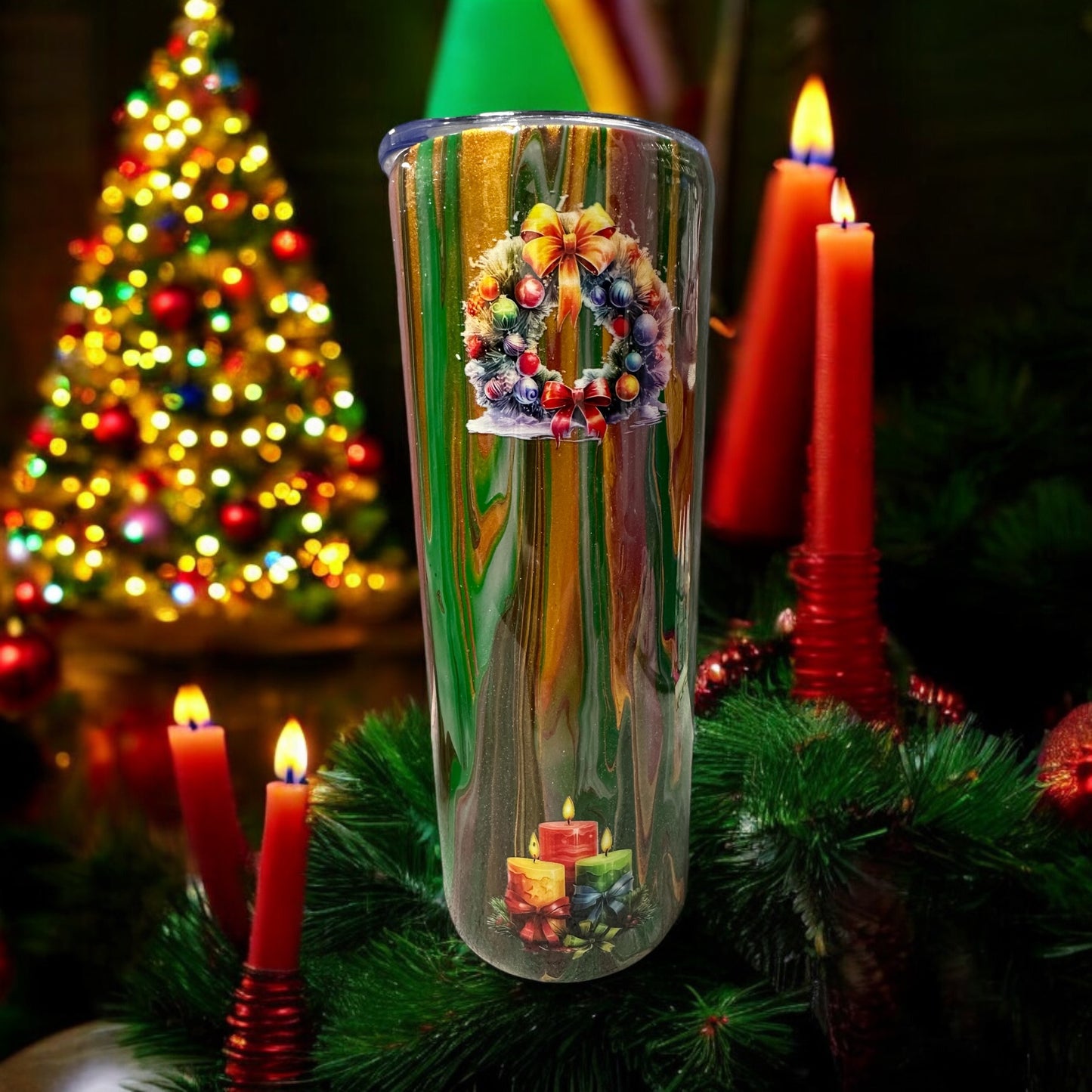 20 oz Merry Christmas Tumbler