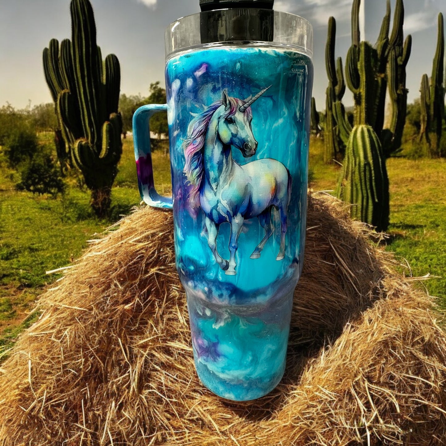 30 oz Unicorn tumblers