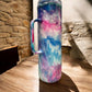 30 oz with handle Pink, blue and white with butterflies