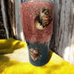 Country, Cowboy hat, scarf, barrels and horseshoes 30 oz tumbler