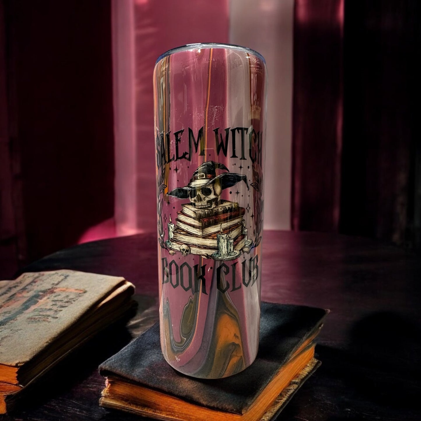 Salem Witch Book Club 20 oz tumbler