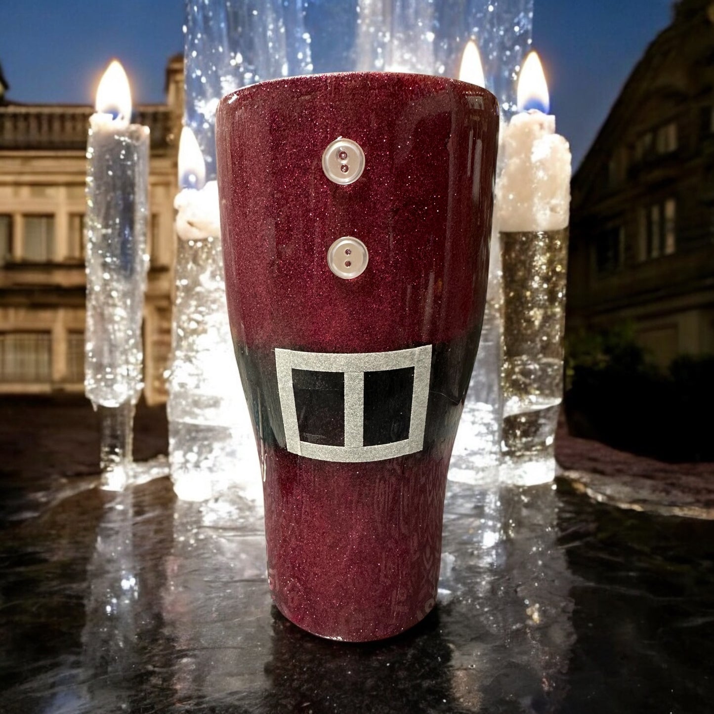 30 oz Santa Suit Tumbler