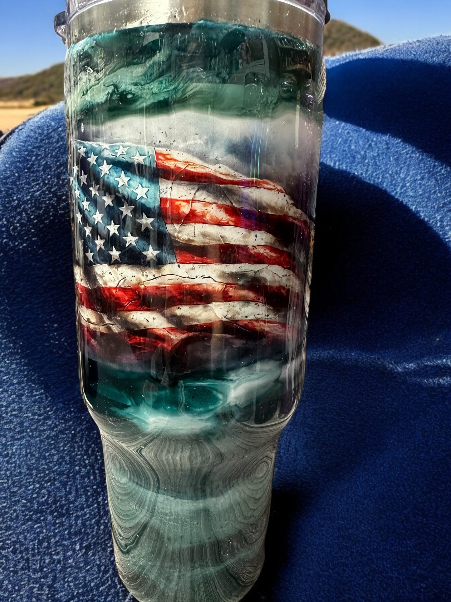 40 oz We the People Tumbler