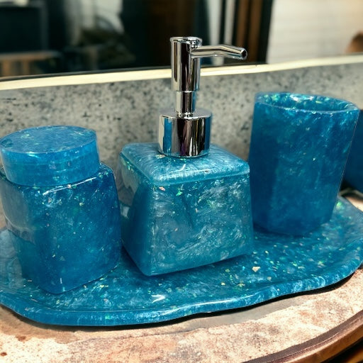 Bathroom soap set