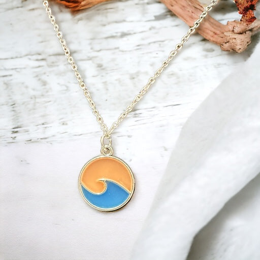 Wave necklace