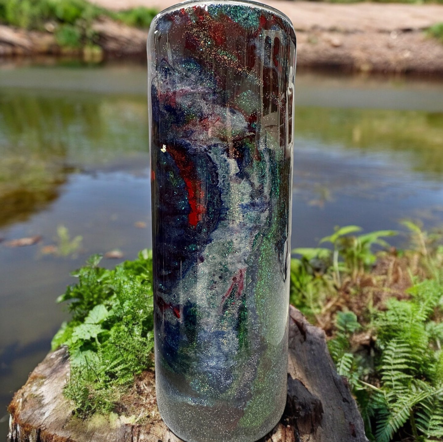 20 oz marbled color tumbler